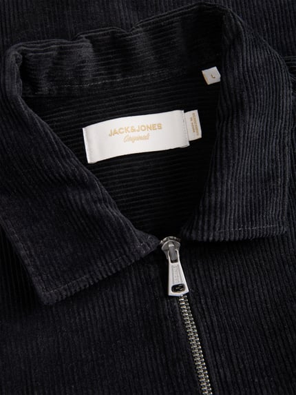 JACK & JONES Bomberjacke mit Cordstruktur Black 6