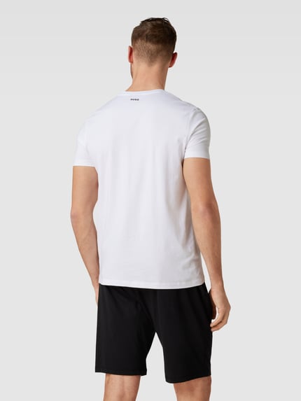 HUGO T-shirt z nadrukiem z logo w zestawie 2 szt. model ‘HUGO-V’ Biały 5