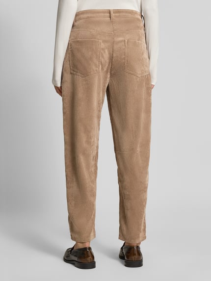 CAMBIO Barrel Fit Cordhose Modell 'OCEAN' Camel 5