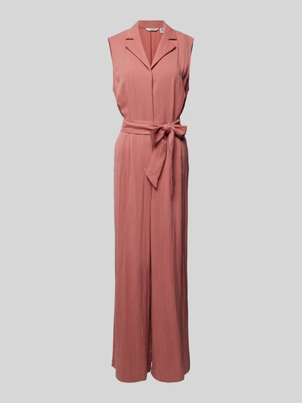 b.young Jumpsuit mit Taillengürtel Altrosa 2