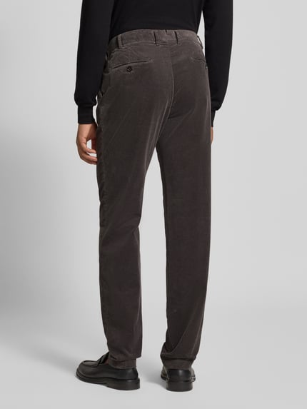 g1920 Corduroy broek met Franse steekzakken model 'Tybalt' Middengrijs - 5