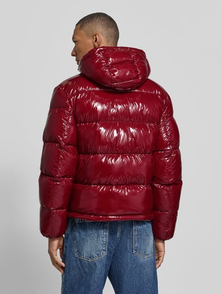 HUGO Pufferjacke mit Kapuze Modell 'Baros2641' Bordeaux 5