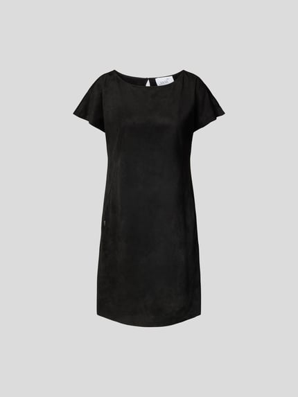 Juvia Midikleid mit Rundhalsausschnitt Black 2
