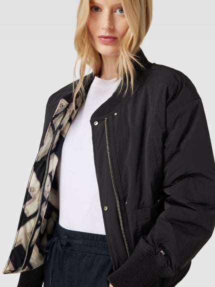 Tommy Hilfiger Wendejacke mit Stehkragen Black 3