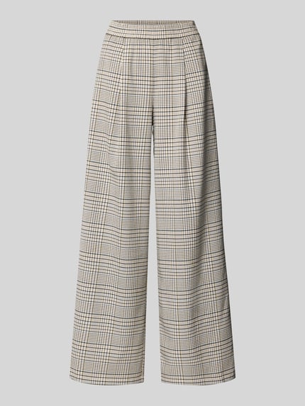 Szerokie spodnie z dodatkiem wiskozy Shop The Look MANNEQUINE