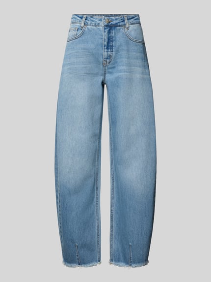 Wide Fit Jeans im 5-Pocket-Design Modell 'Lucy' Shop The Look MANNEQUINE