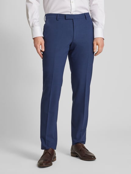 JOOP! COLLECTION Slim Fit Anzughose mit Bügelfalten Modell 'Blayr' Blau 4