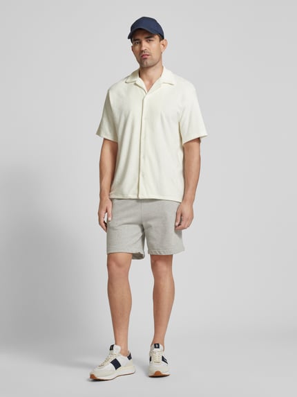 Polo Ralph Lauren Regular Fit Sweatshorts mit Tunnelzug Hellgrau 1