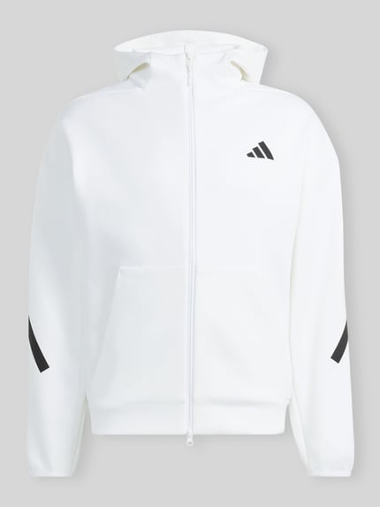 adidas Sportswear Sweatjacke mit Logo-Details Modell 'M Z.N.E. FZ' Weiss 2