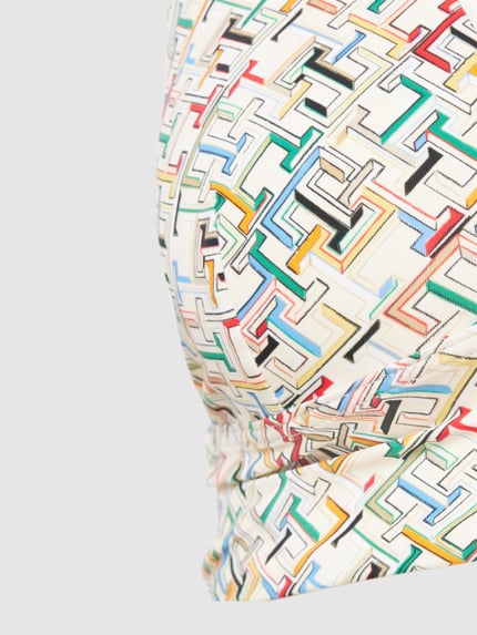 Tommy Hilfiger Bikinibovenstukje met all-over motief Offwhite - 2