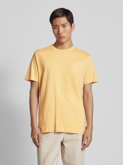 Mazine T-Shirt mit Motiv-Print GELB 4