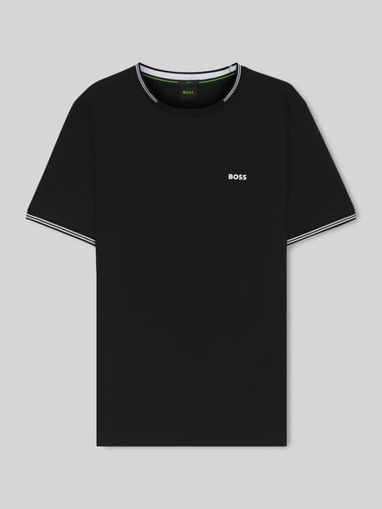 BOSS Green Regular Fit T-Shirt aus Baumwoll-Mix Modell 'TAUL' Black 2