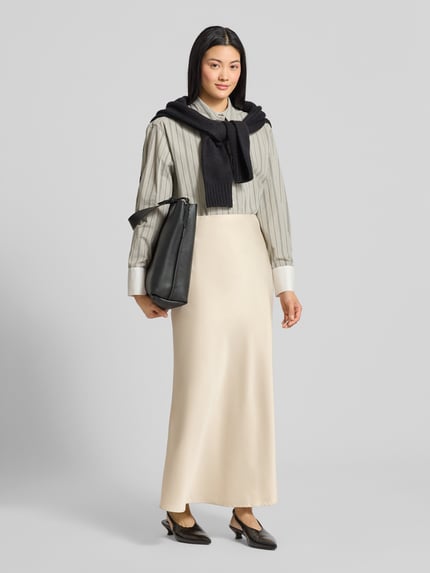 Samsøe Samsøe Relaxed Fit Bluse mit zweireihiger Knopfleiste Modell 'SALAS' Lind 1