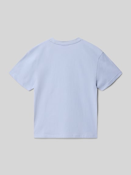 Productfoto, Regular Fit T-shirt uit puur katoen model 'SPROUT' van Boss, look: effen, labelpatch, ronde hals, korte mouw, jersey.