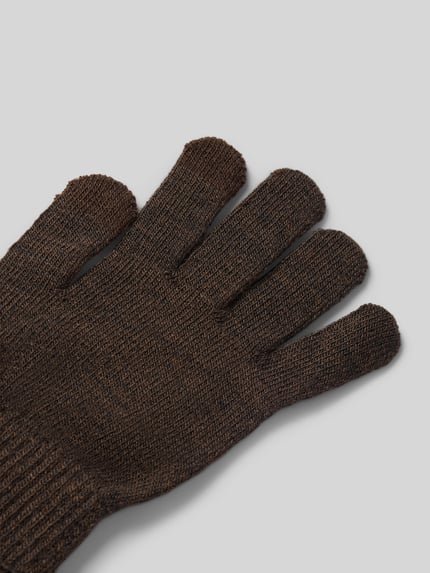 PIECES Handschuhe mit Touchscreen-Funktion Dunkelbraun 3