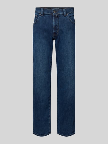Pierre Cardin regular fit jeans met 5-pocketdesign model 'Dijon' Jeansblauw - 2
