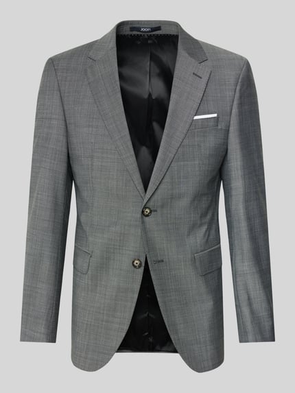 2-knoops colbert met wol Model 'Herby' Shop The Look MANNEQUINE