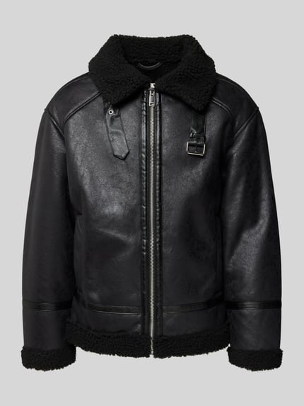 Lindbergh Jacke in Leder-Optik Black 2