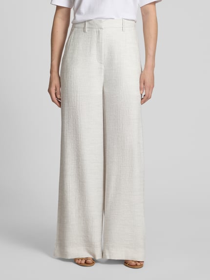 Cph Muse Stoffen broek met haakjes- en ritssluiting Offwhite - 4