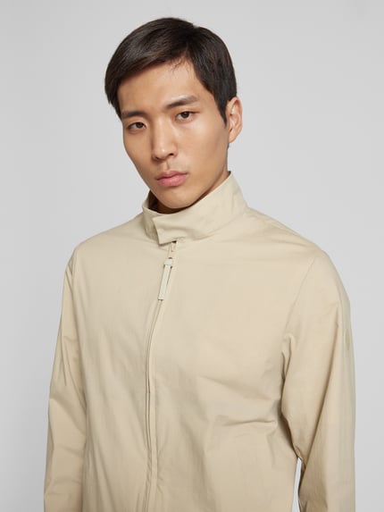 People of Shibuya Jacke mit Stehkragen Modell 'TOHOKU' Beige 3