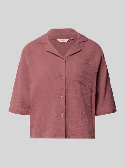 ONLY regular fit overhemdblouse van puur katoen model 'THYRA' Mauve - 2