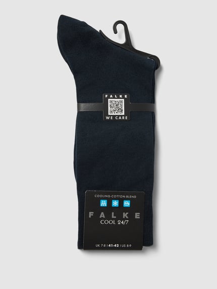 FALKE Socken mit Stretch-Anteil Modell 'COOL 24/7' Dunkelblau 3