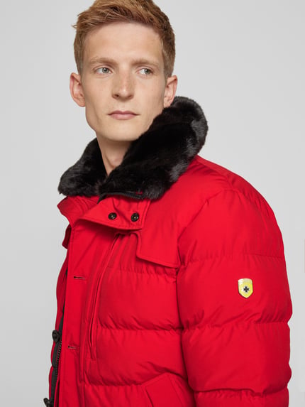 Wellensteyn Kurtka pikowana o kroju regular fit z grubym watowaniem model ‘STARSTREAM’ Czerwony 3