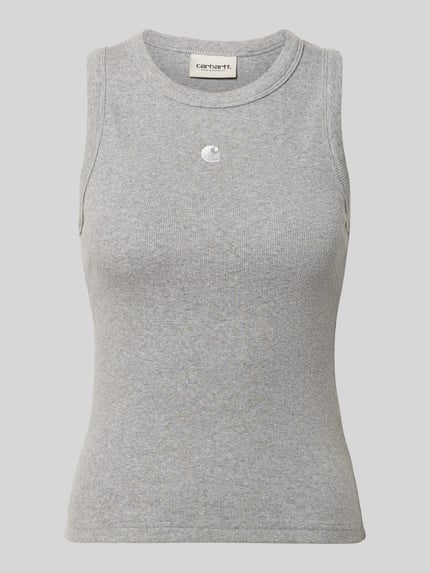 Tanktop in Ripp-Optik Modell 'Philips' Shop The Look MANNEQUINE