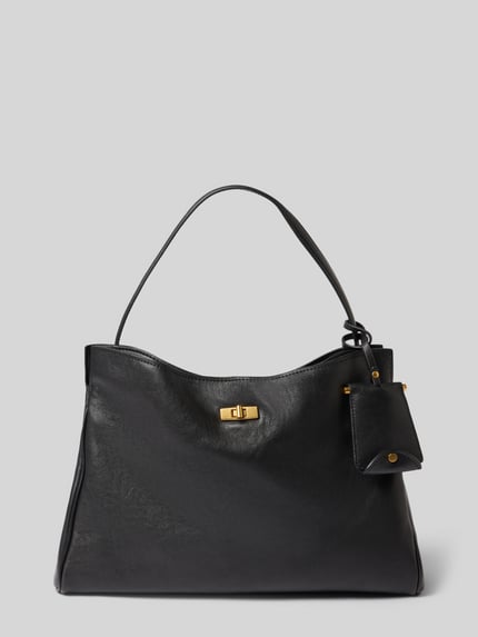 Handtasche aus Leder-Mix Modell 'Valentin' Shop The Look MANNEQUINE