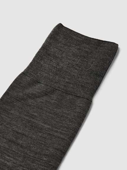 FALKE Sokken met wol, model 'ClimaWool' Antraciet - 2