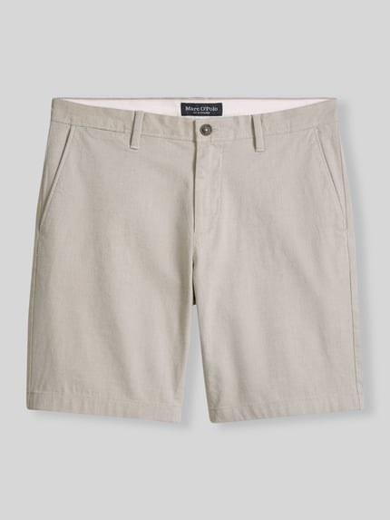 Marc O'Polo Regular Fit Bermuda aus Baumwoll-Elasthan-Mix Modell 'SALO' Beige 2