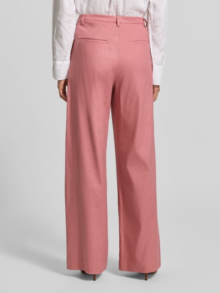 Jake*s Collection Stoffhose mit französischen Eingrifftaschen Altrosa 5