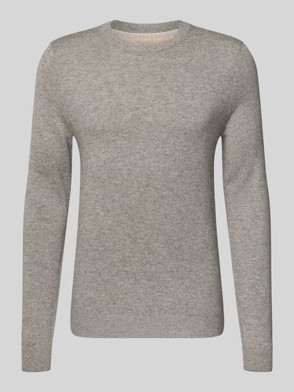 MCNEAL Gebreide pullover van wolmix met kasjmiermix Grafiet gemêleerd - 2