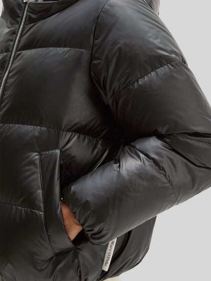 Marc O'Polo Steppjacke mit voluminöser Kapuze Anthrazit 3