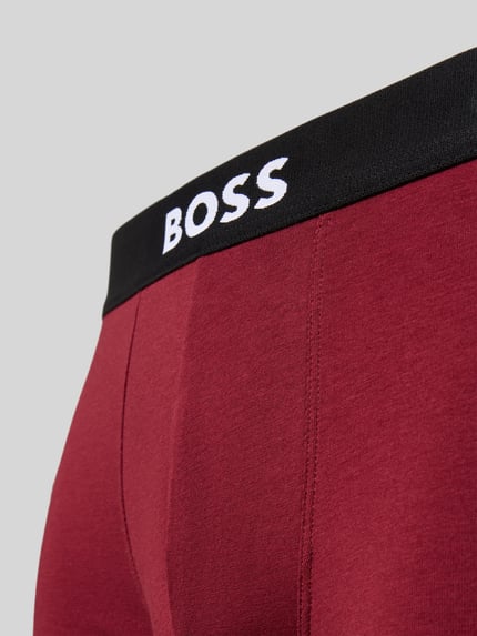 BOSS Spodnie o kroju regular fit z mieszanki bawełny w zestawie 3 szt. Niebieski 2