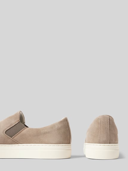 Selected Sneaker mit elastischem Einsatz Modell 'DAVID' Beige 2