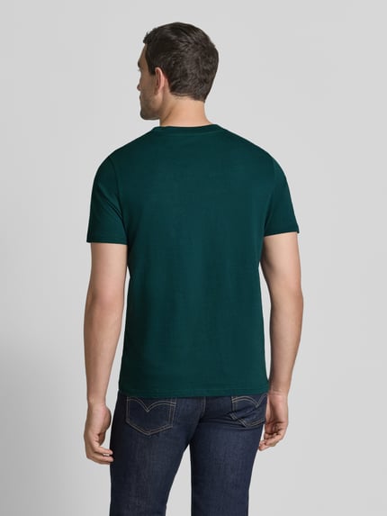 MCNEAL T-Shirt mit Label-Print und Rundhalsausschnitt Neon Gruen 5