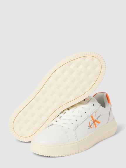 Calvin Klein Jeans Chunky Sneaker mit Label-Detail Weiss 4