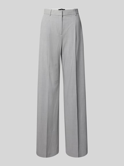 MANGO Stoffhose mit französischen Eingrifftaschen Hellgrau 2