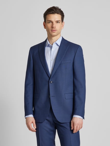 Carl Gross Colbert met klepzakken model 'Simson' Blauw - 4