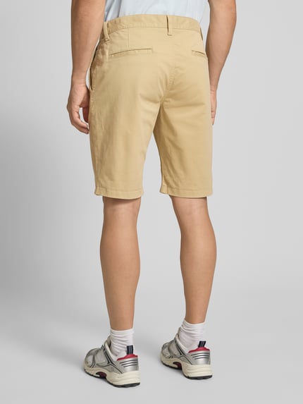 Tommy Jeans Szorty chinosy o kroju slim fit z mieszanki bawełny model ‘SCANTON’ Beżowy 5