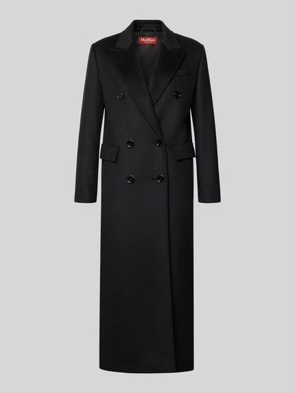 płaszcz o kroju regular fit z czystej żywej wełny model 'MSTEFFIGE' Shop The Look MANNEQUINE