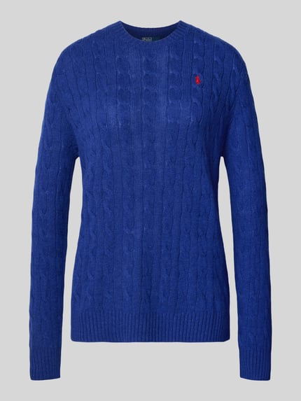 Polo Ralph Lauren Wollpullover aus Lanawoll-Kaschmir-Mix Marine 2