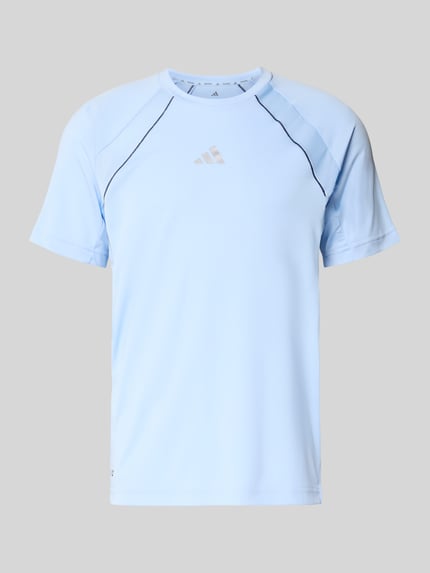 adidas Training T-Shirt mit Label-Print Bleu 2