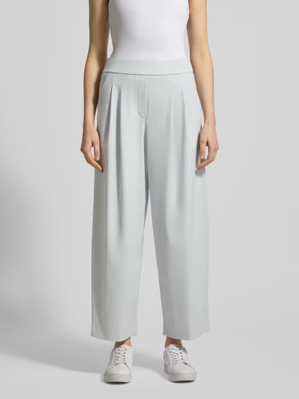 Raffaello Rossi Hose mit gelegten Falten Modell 'MAYLA 6/8 JOGG' Bleu 4