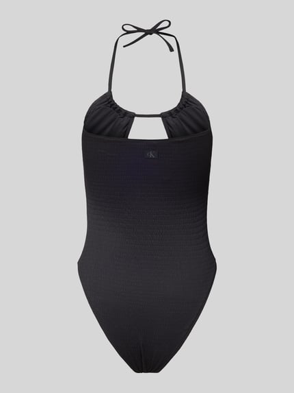 Calvin Klein Underwear Badeanzug mit Neckholder Modell 'PLUNGE' Black 3