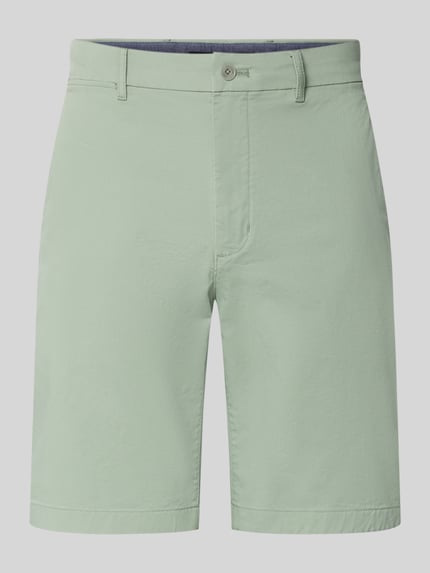 Tommy Hilfiger Regular Fit Bermudas aus Baumwoll-Mix Mint 2