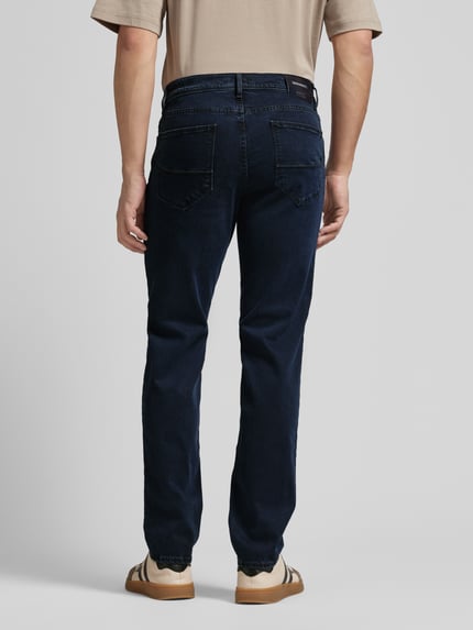 Brax Jeansy o kroju regular fit z 5 kieszeni model 'CADIZ' Ciemnoniebieski 5