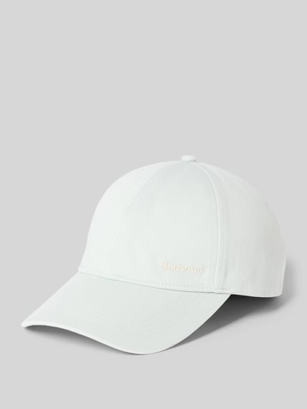 Barbour Basecap van puur katoen model 'Olivia' Lichtblauw - 1