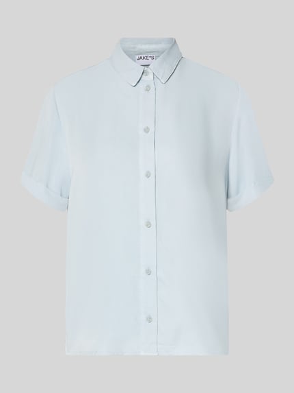 regular fit overhemdblouse met 1/2-mouwen Shop The Look MANNEQUINE